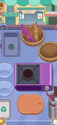Level 47 - Sweet Potato Chewy Pudding