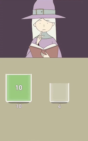 Level 41 - Split the potion into a quantity of 2!