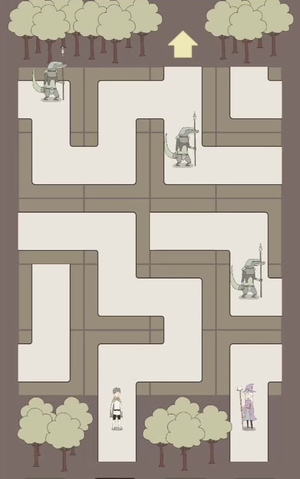 Level 55 - Proceed Through the Forest!