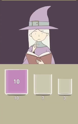Level 7 - Divide the Potion in Half!