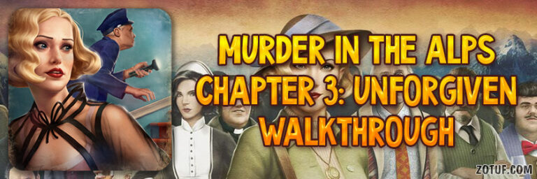Murder in the Alps Walkthrough