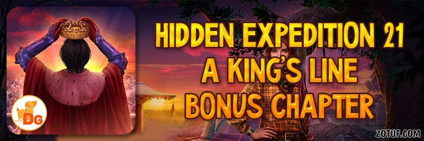 Hidden Expedition 21: A King's Line - Bonus Chapter Walkthrough