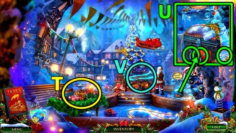 The Christmas Spirit 5: Golden Ticket Walkthrough - Step 116