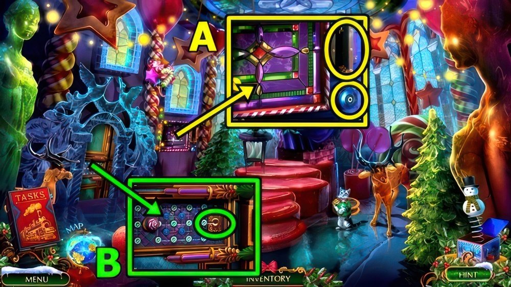 The Christmas Spirit 5: Golden Ticket Walkthrough - Step 50