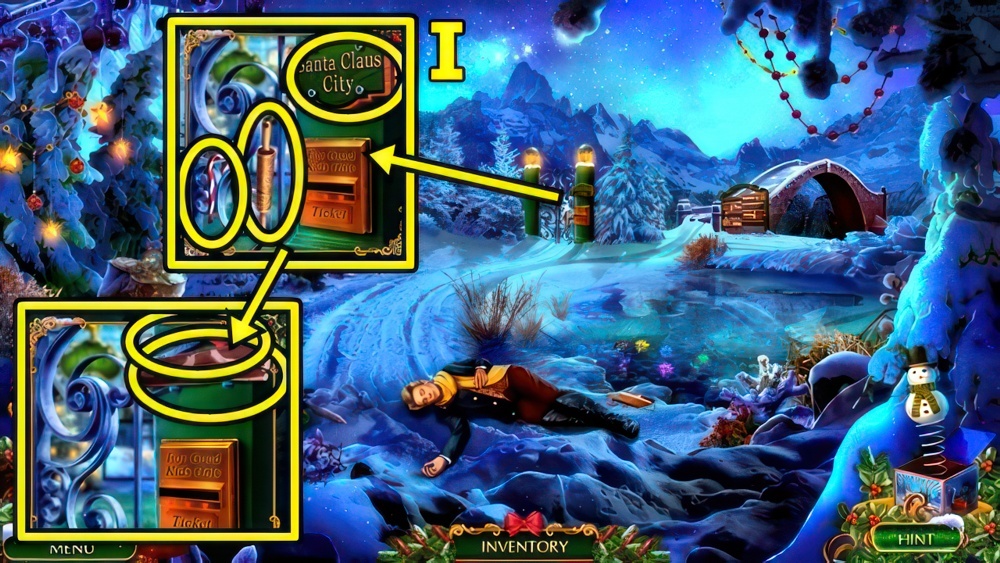 The Christmas Spirit 5: Golden Ticket Walkthrough - Step 70