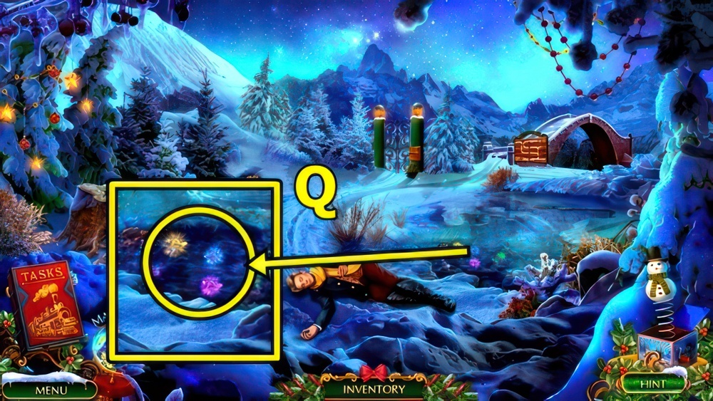 The Christmas Spirit 5: Golden Ticket Walkthrough - Step 74