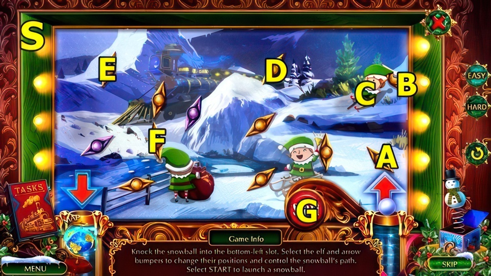 The Christmas Spirit 5: Golden Ticket Walkthrough - Step 9