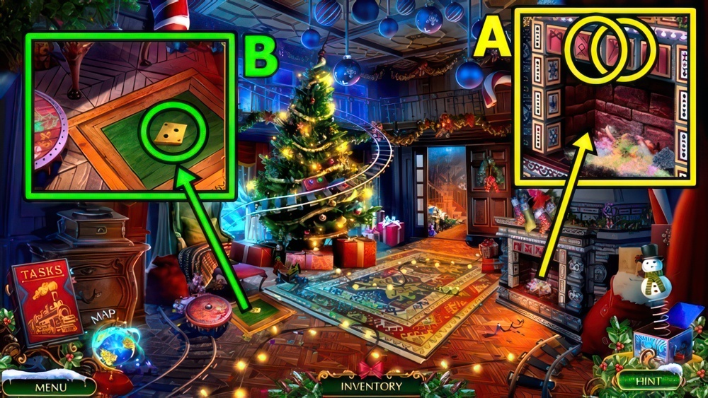 The Christmas Spirit 5: Golden Ticket Walkthrough - Step 91