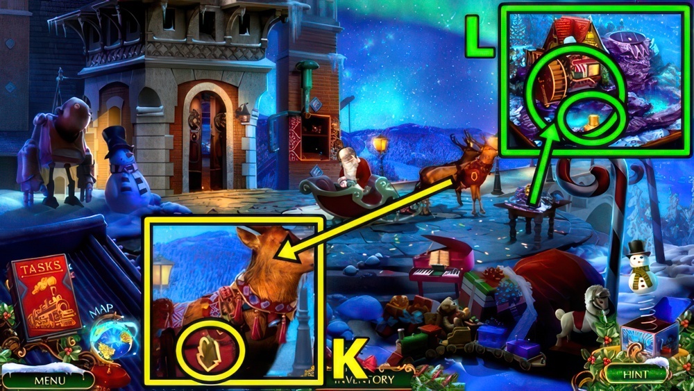 The Christmas Spirit 5: Golden Ticket Walkthrough - Step 98