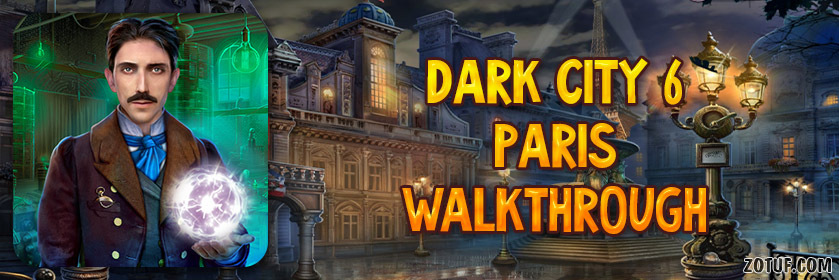 Dark City 6: Paris - Walkthrough