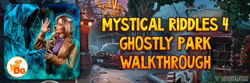 Mystical Riddles 4: Ghostly Park - Walkthrough