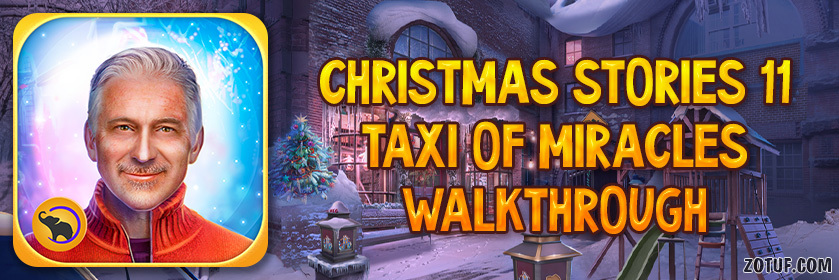 Christmas Stories 11: Taxi of Miracles - Walkthrough