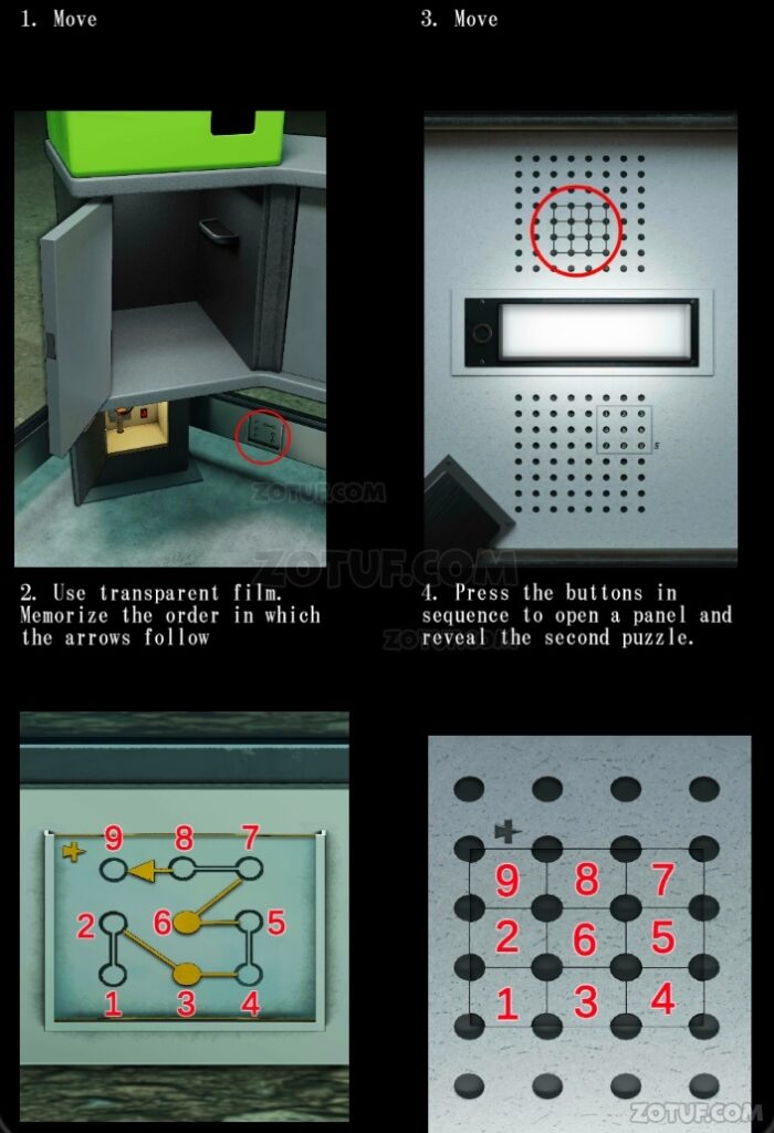 Escape from P-BOX Walkthrough - Step 20