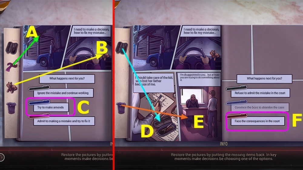 Crossroads 1: On a Just Path Walkthrough - Step 68