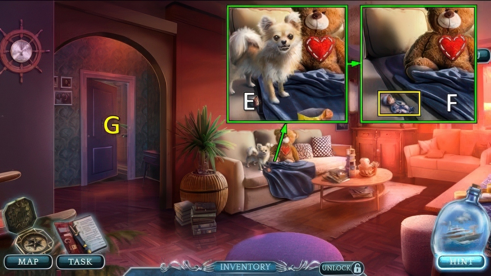 A Haunting Novel 2: Surfaced Secrets Walkthrough - Step 15