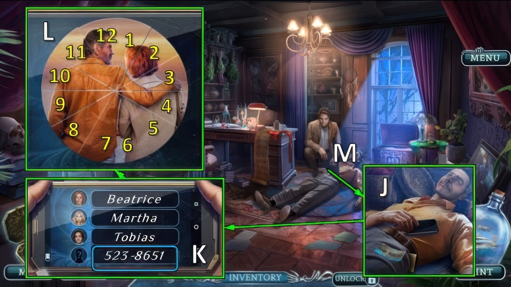 A Haunting Novel 2: Surfaced Secrets Walkthrough - Step 62