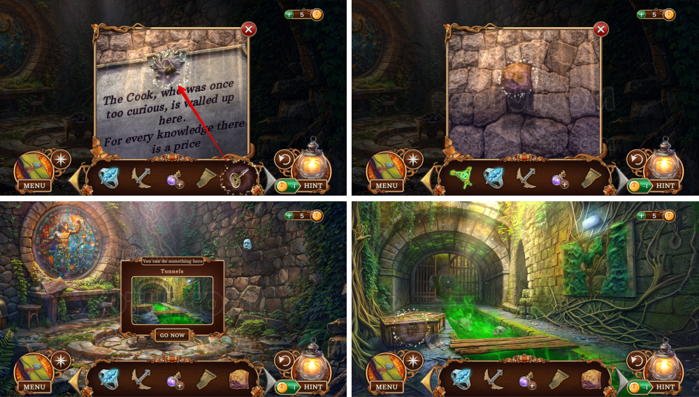 Icebound Secrets 2: Soul Hunter Walkthrough - Step 200