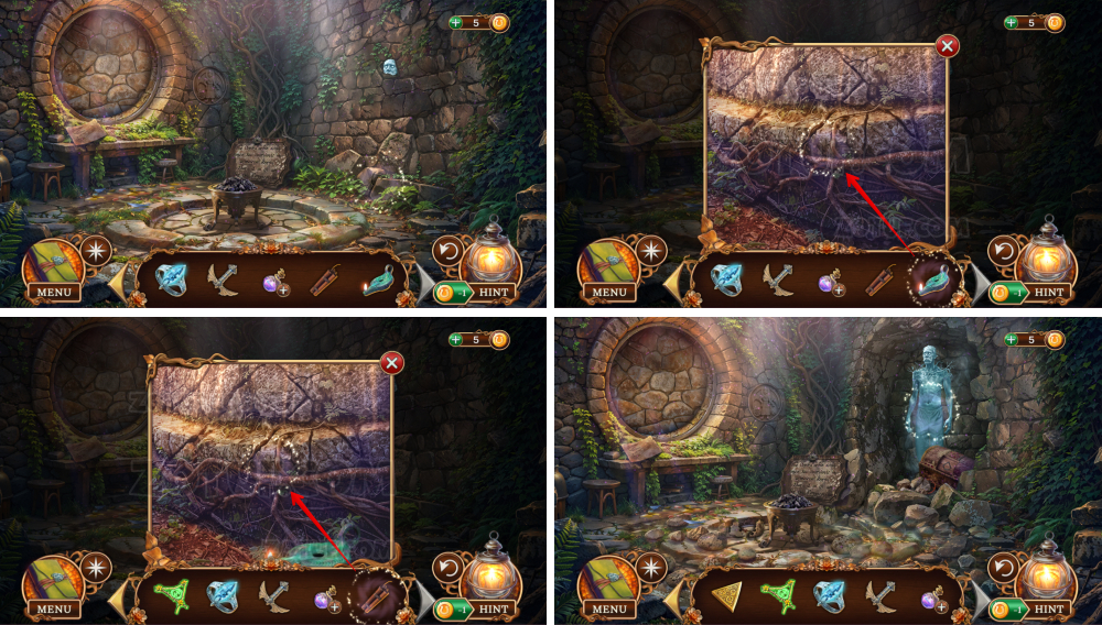 Icebound Secrets 2: Soul Hunter Walkthrough - Step 206