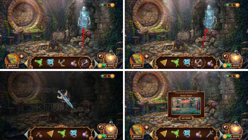 Icebound Secrets 2: Soul Hunter Walkthrough - Step 208