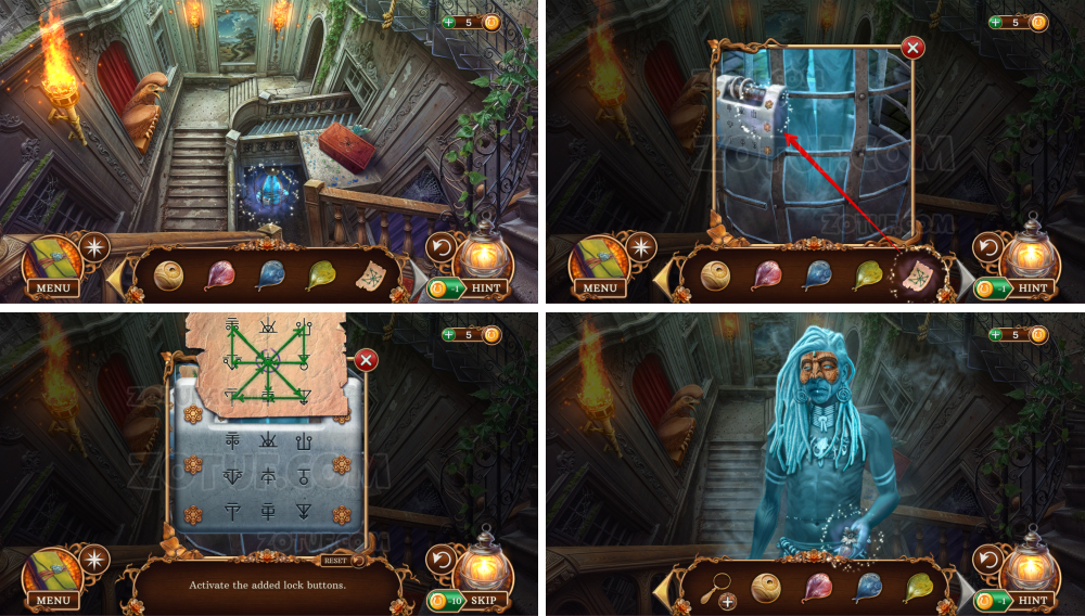 Icebound Secrets 2: Soul Hunter Walkthrough - Step 303