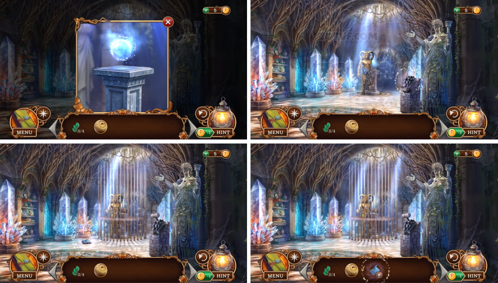 Icebound Secrets 2: Soul Hunter Walkthrough - Step 334