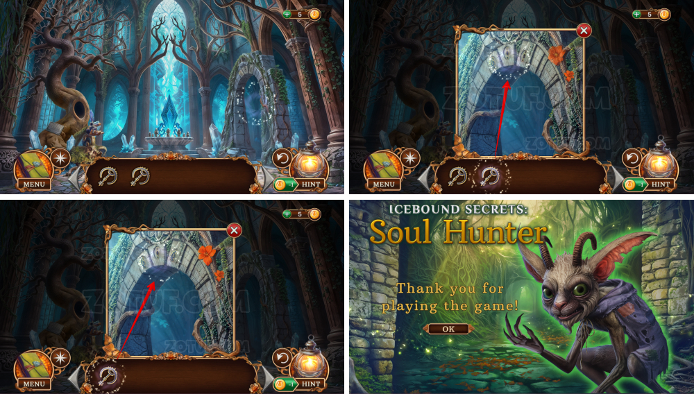 Icebound Secrets 2: Soul Hunter Walkthrough - Step 345