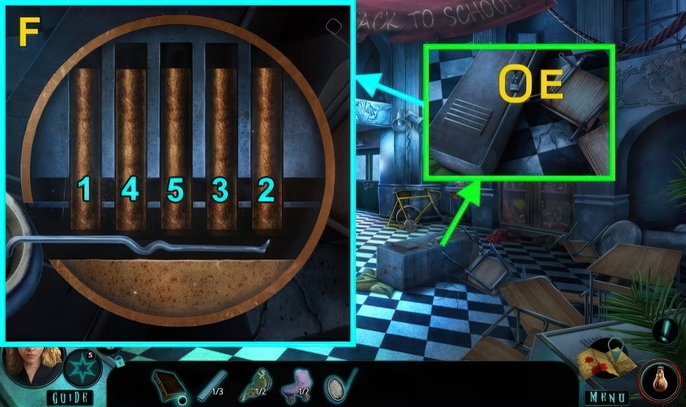 Maze 5: Sinister Play Walkthrough - Step 11