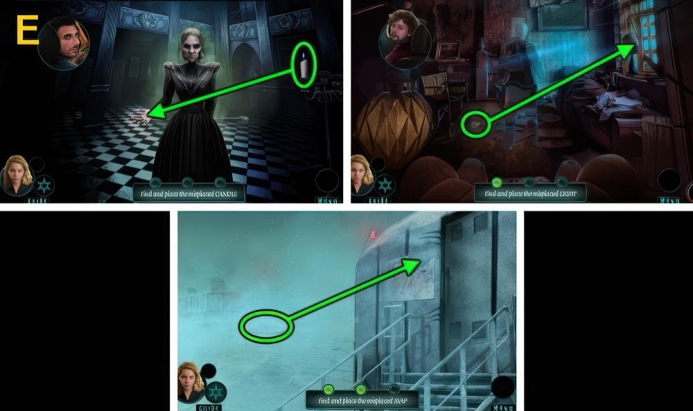 Maze 5: Sinister Play Walkthrough - Step 2