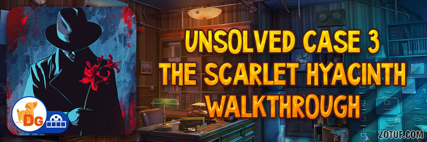 Unsolved Case 3: The Scarlet Hyacinth