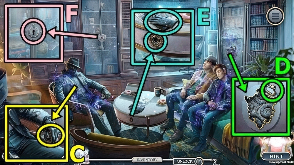 Detectives United 8: Vengeance from the Past Bonus Chapter Walkthrough - Step 2