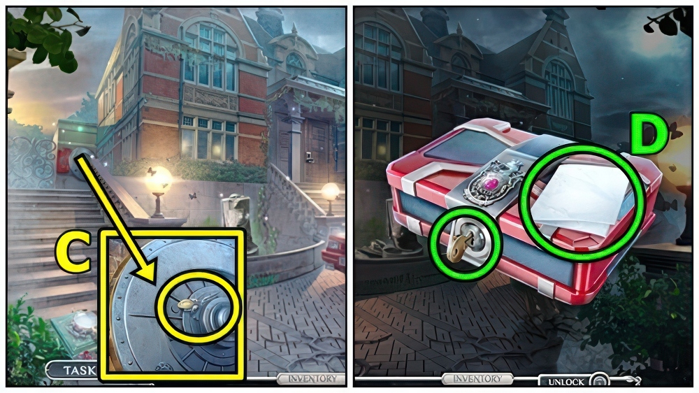 Detectives United 8: Vengeance from the Past Walkthrough - Step 2