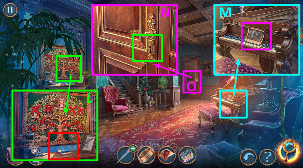 Hidden Legacy 2: Whispering Walls Walkthrough - Step 15