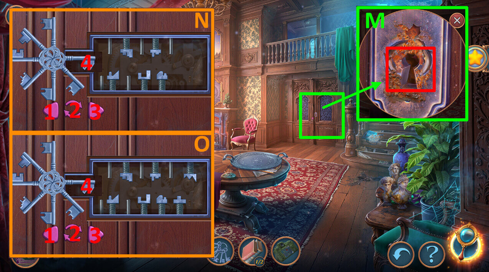 Hidden Legacy 2: Whispering Walls Walkthrough - Step 5