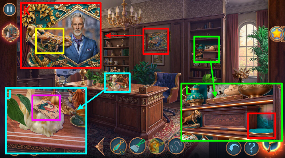 Hidden Legacy 2: Whispering Walls Walkthrough - Step 62