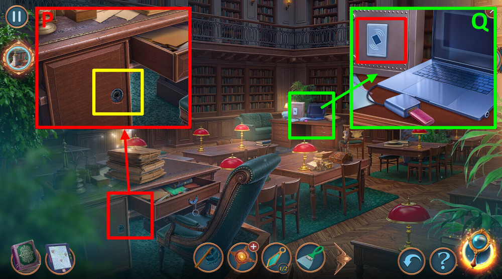 Hidden Legacy 2: Whispering Walls Walkthrough - Step 64